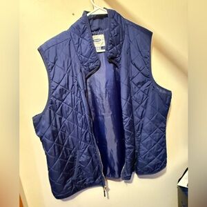 Old Navy Navy Blue Quilted Vest